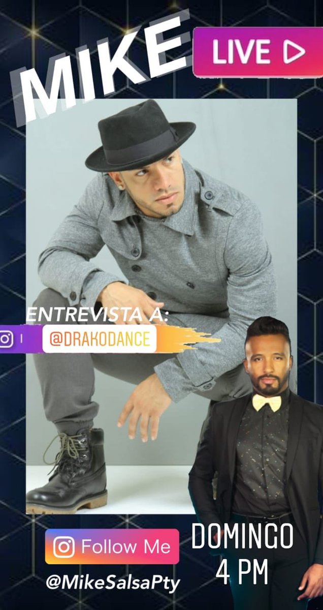 Domingo 31 estare con <a href="/mikesalsapty/">MIGUEL CORONADO</a> en un LIVE en Instagram!! Los espero