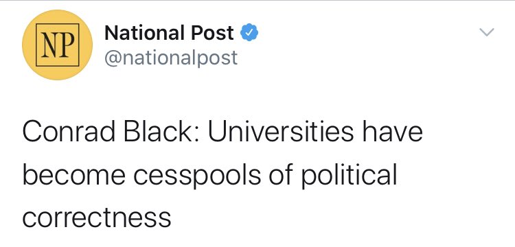 and now, the least interesting possible take, from the least relevant possible person