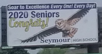We are looking forward to celebrating with the class of 2020 tomorrow!  Graduation will be broadcast on 92.7 FM at 2:30, with a parade to follow.  Please join us in honoring our seniors! #Soar2X #GoOwls