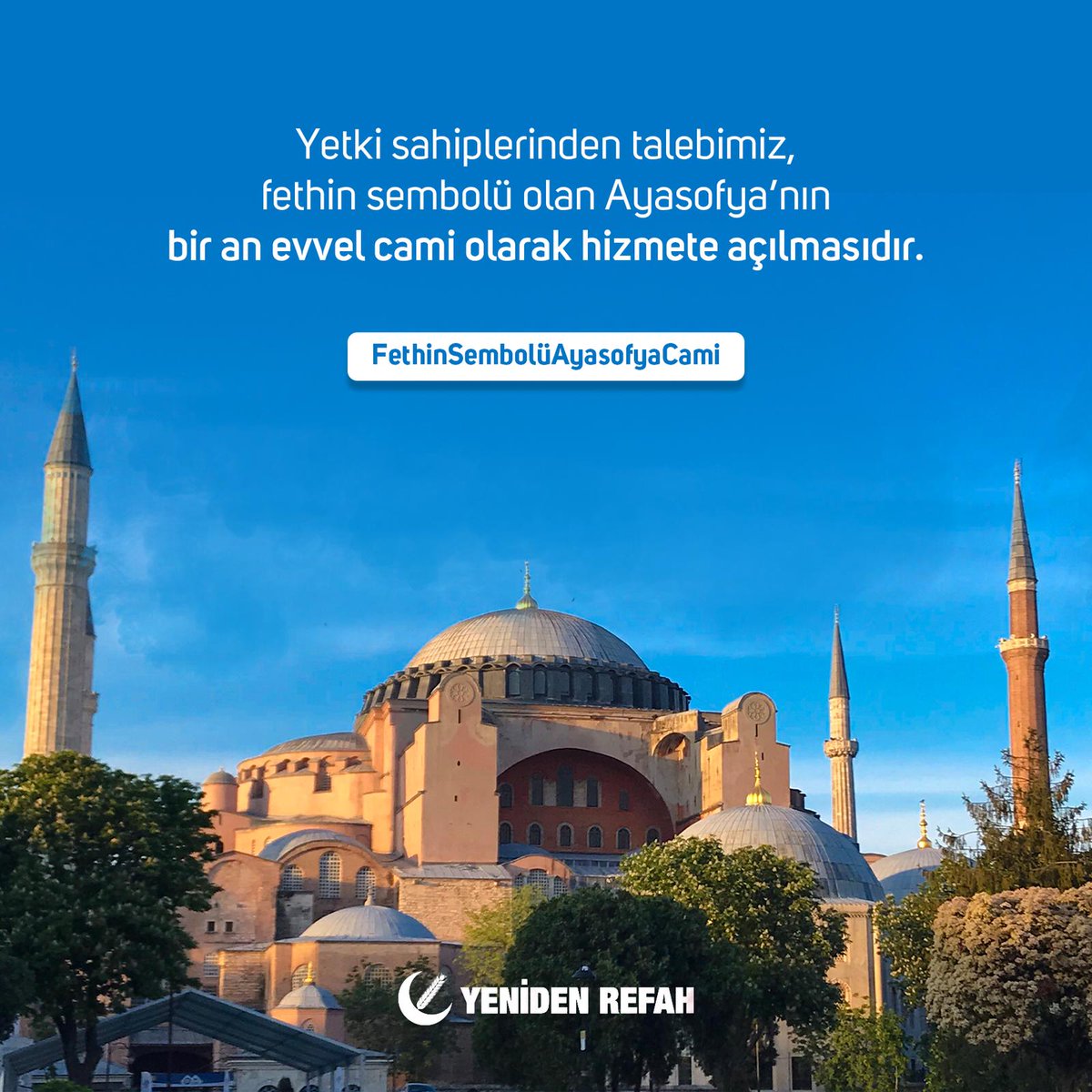Cbolelli17's tweet photo. FethinSembolüAyasofyaCamii https://t.co/fFleSE5Doj