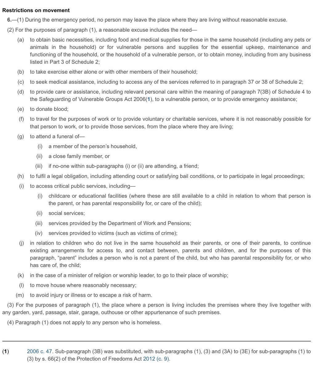 DrSimonAshworth's tweet image. No the Police were not satisfied. They evaded the question. 

Durham police said he was fine “locating himself” at his fathers home.

The law says “leaving home” is the offence.

This means that Durham police made up an excuse not to prosecute #oneruleforusnorulesforthem