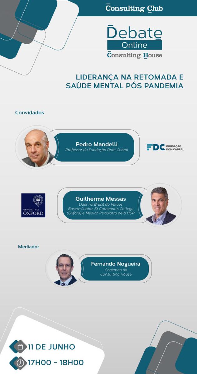 GuilhermeMessas's tweet photo. Convido a todos a discutir as formas de conduzir uma retomada com saúde mental. https://t.co/KQFPISuqY3