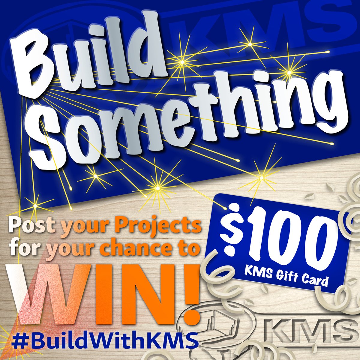 Been building/crafting/making anything lately?
Show us your project and be entered to WIN a $100 gift card to KMS Tools!

Enter on Instagram, Facebook, or by email. 
Details: kmstools.com/blog/build-som…

#BuildWithKMS #BuildSomething #Contest #QualityTools #ToolsOfTheTrade #KMSTools