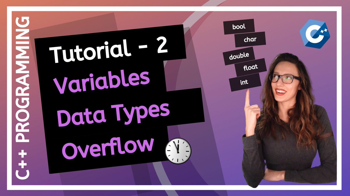 TrueCodeBeauty's tweet image. Do you know what are variables and datatypes? No matter what programming language you decide to learn, these are the concepts that you have to understand. Check out the video on my YouTube channel.
#programming #programmingtutorials #girlprogrammer #girlpower #beautyandbrains