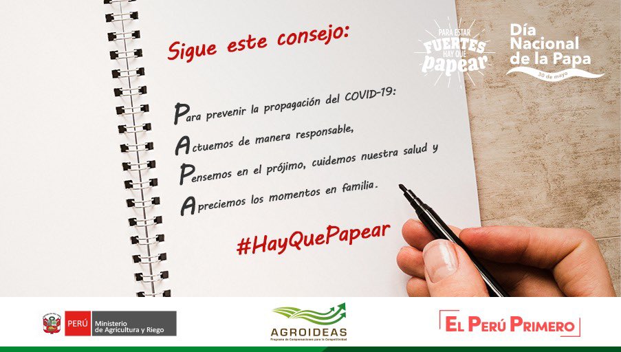 Agroideas Minagri Recuerda Que Nuestra Salud Y La De Nuestros Seres Amados Se Expone Si No Respetamos Las Medidas De Higiene Y Distanciamiento Social Indicadas Por El Gobierno