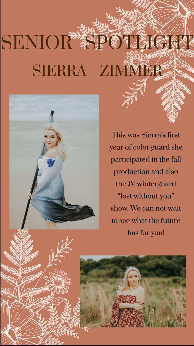 Eight days until graduation, so we will highlight each of our 8 seniors! First up Sierra! 👩🏼‍🎓 🎉🏳️