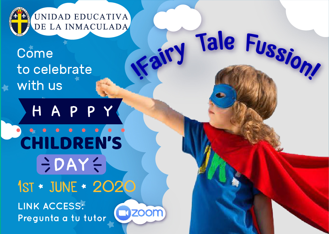 UELIQuito's tweet photo. Este año el #COVID19 no detiene el festejo del Día del niño, compartamos la felicidad de nuestros niños junto a la #Inmaculadaquito y sus actividades #online. #QuedateEnCasa https://t.co/a6nHMhdK9L