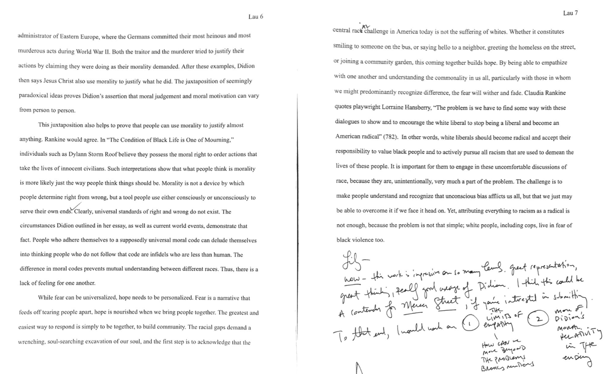 limiiin's tweet photo. In light of George Floyd, I would like to share an essay titled "Black Lives Matter.", which was written during my freshman year in college. https://t.co/4lhI11wvKm