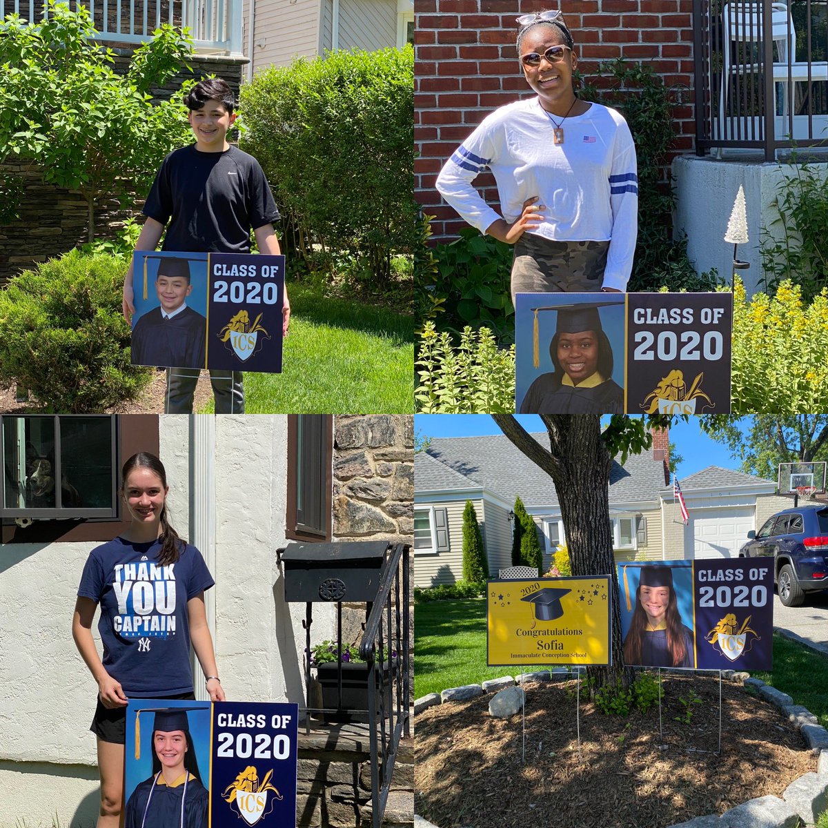 mrsdangelo_ICS's tweet image. ICS Family Association 8th grade reps hit the road today to bring personalized lawn signs to the #Classof2020 💙🌟💛 Thank you! #41miles  🌟🎓 🌟#IncredibleCatholicSchool @icschool_online @ArchNY_Schools