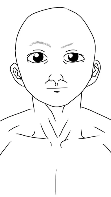 #毎日1本毛が増えるおじさん
33日目 
