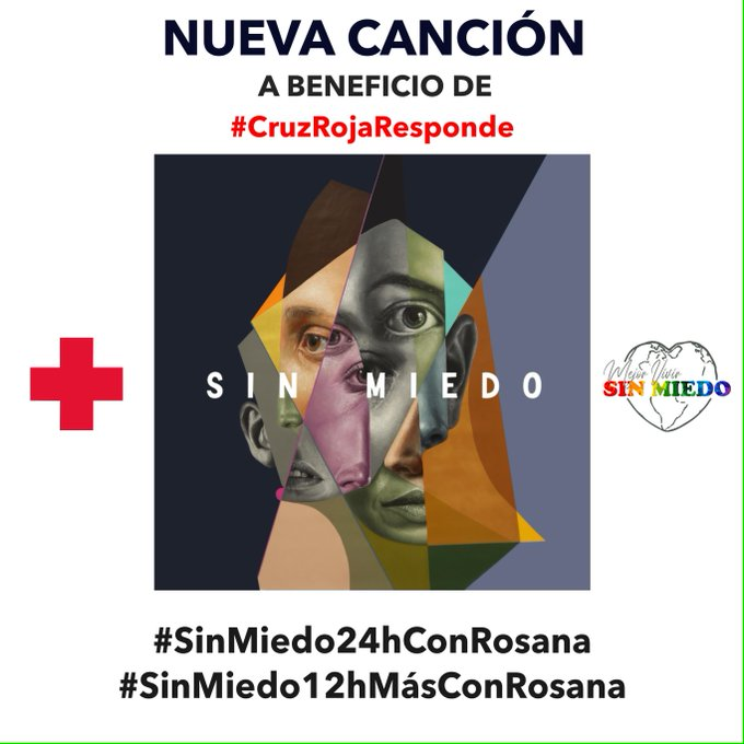 RagoUpdates's tweet photo. RAGOS!! Habéis escuchado ya este SIN MIEDO 2020? @Agoney ha tenido el honor de colaborar en tan maravillosa propuesta ♥️ Los beneficios de la canción irán destinados al plan #CruzRojaResponde
Gracias @RosanaOficial por el proyecto y por contar con él 🌟 
https://t.co/OCS5XIwzBI https://t.co/JfKP26WisU