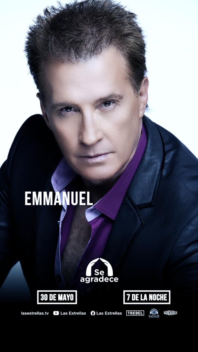 EmmanuelOficial's tweet image. Esta noche por @Canal_Estrellas - 7:00 PM #SeAgradece