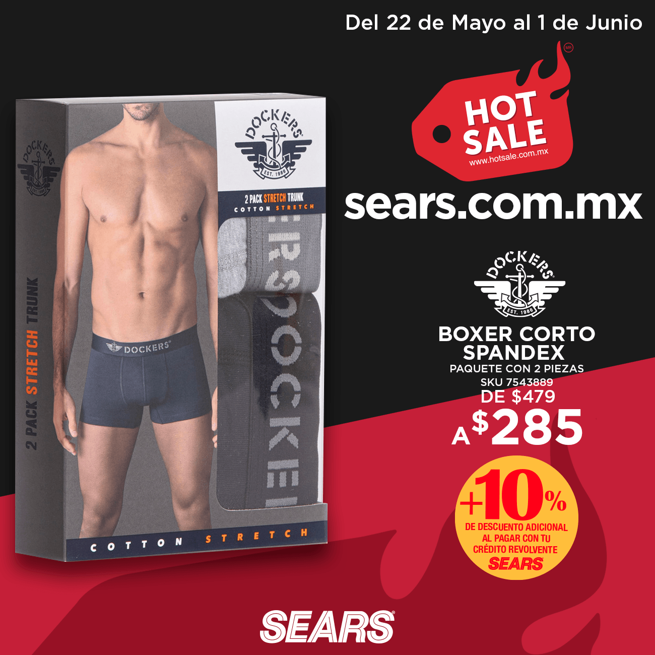 Calzoncillos dockers sale