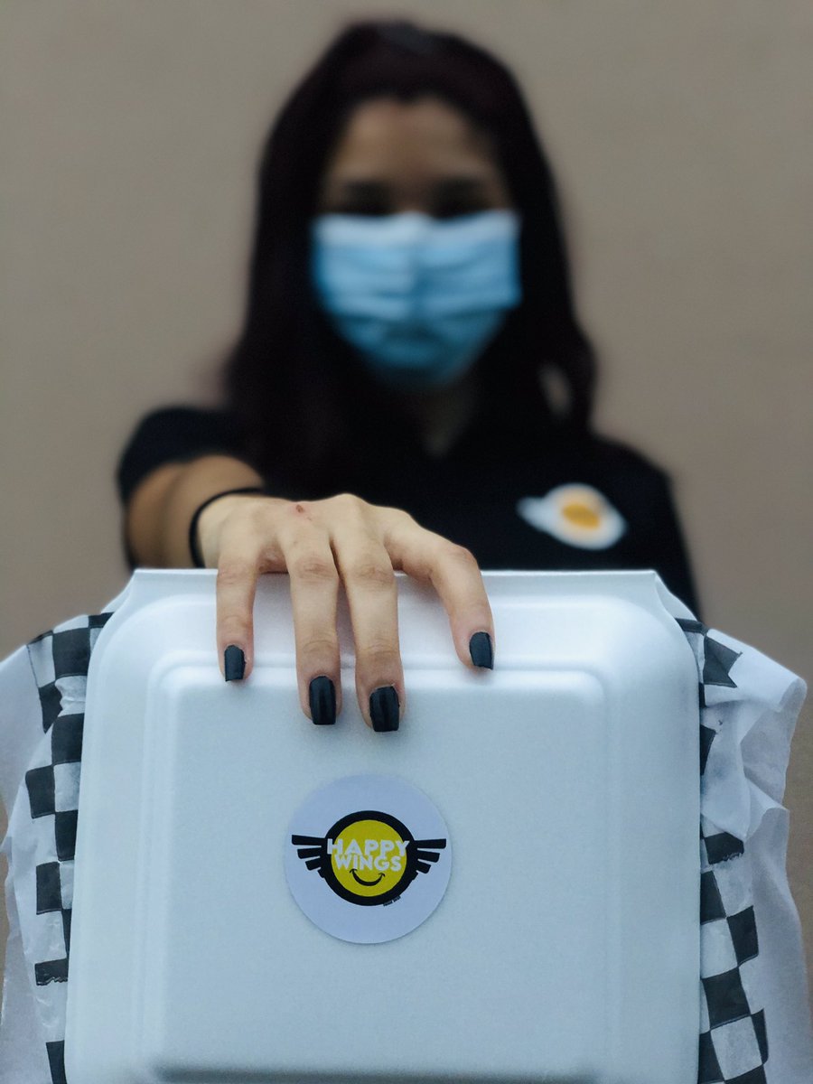 507Happywings's tweet photo. En esta pandemia Happy Wings toma las medidas necesarias para prevenir el COVID-19.
 #happywings #delivery #panama #pty #cuarentena #LavateLasManos  #QuedateEnTuCasa #wings https://t.co/iOL4PcctwD