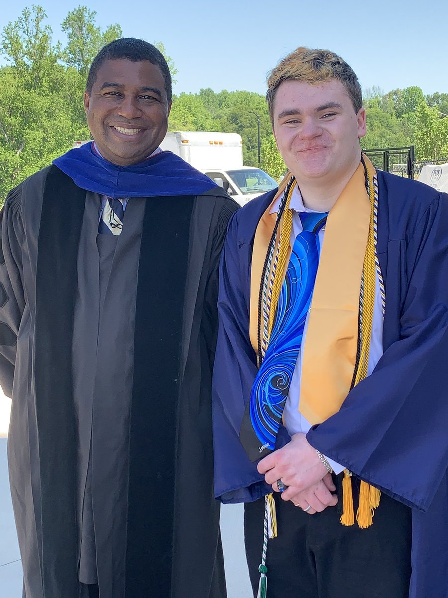 So proud of my Viking, he graduated today!