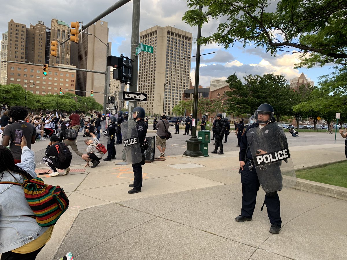 DPD in riot gear..: