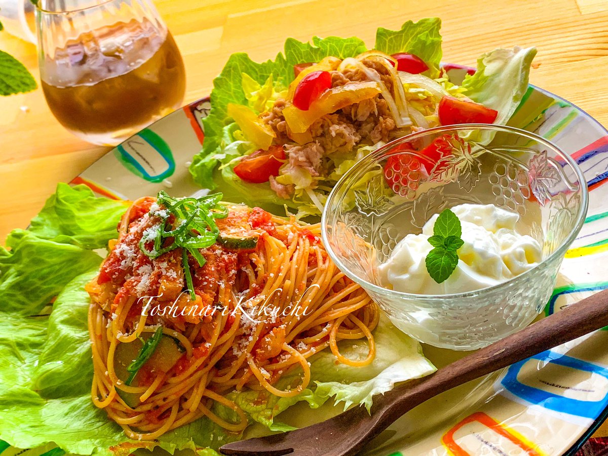 hellotoshi's tweet photo. #コロナに負けるな　#明けない夜はない　#明日は晴れるさ　#Mycooking  #yummy  #cooking
  #男飯　#モーニングプレート　#簡単料理 #パスタ　#ベジタブル　#Pasta #moaningplate  #NIIGATA  #新潟　#おうちカフェ #goodmorning #おはよう　#Japan  #photowork  #photoworksTK  #撮影依頼はDMにて https://t.co/hzhS9R0J0G