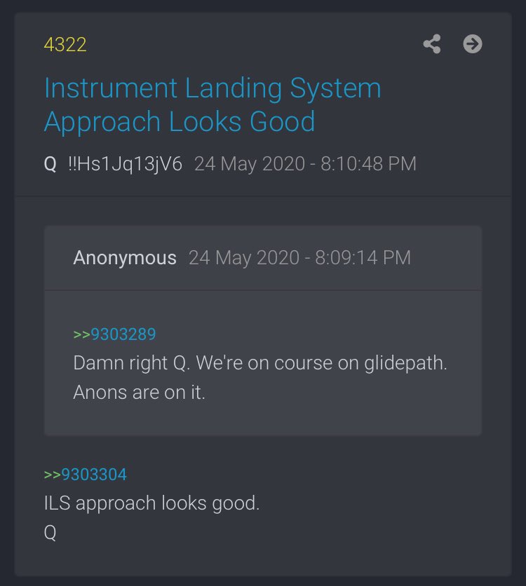 3/ Back to the Meatball (ball) - the OLSQ also just said he ILS approach looks goodWe’re hereThe landing is locked inNow focus on the Insurrection ActHas it been determined the local authorities are up to it?