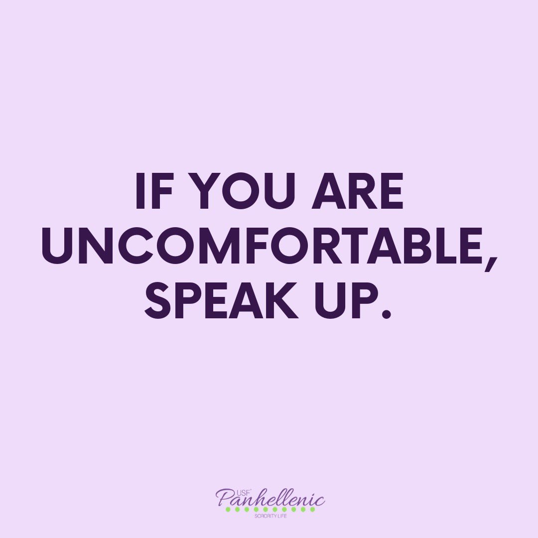 The USF Panhellenic Council is deeply saddened by the murder of George Floyd and the countless other murders that have occurred before him. We do understand that these actions are unacceptable. (1)