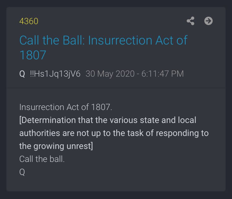 5/ Everything is in placeCall the Ball.God Save America #QAnon