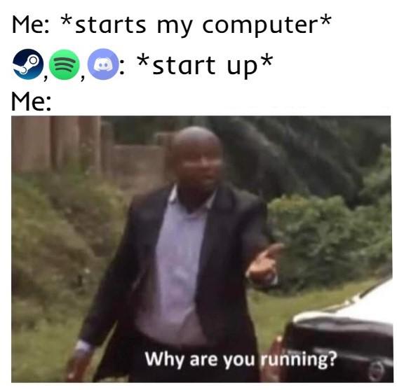 myunclesmemes's tweet photo. why are you running? https://t.co/5JeSSx0jSM