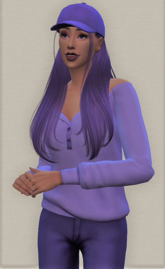SimsandWhims's tweet photo. Because I couldn't pick just one, I went with *all* of the shades of purple for Ms. Lila. Created for the #sgcchallenge by @SimmerGroupChat centered around Lupus Awareness month! https://t.co/fyVNpmJUw6