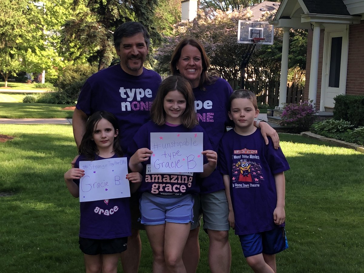 SheilaGalloro's tweet image. We walk for Gracie! @JDRFCapital @maureenbouda #UnstoppableType #StrongerTogetherDMV #type1diabetes #TypeNone