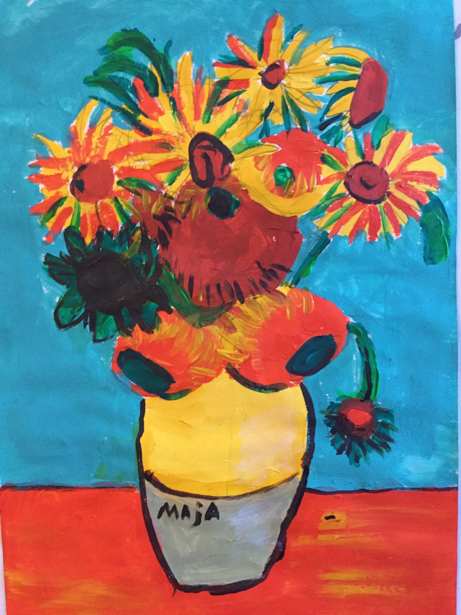 Looking forward to the virtual exhibition @mhdtcommunity @Friends_wd2019 @Monsi2011 @hackneylibs @hackneycouncil ,Maja is so excited to share her work during @covid19.
Maja @year3 @woodberrydownN4 @missgailno1 @hewie_derek improved her skils by painting every day.