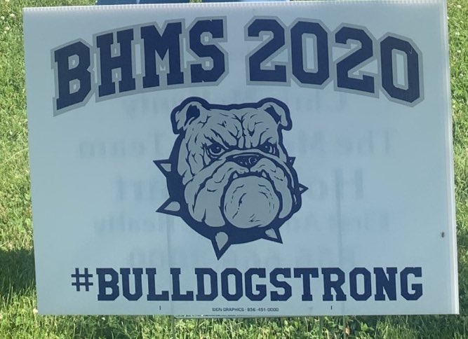 Thx Chris McKenty of <a href="/MckentyTeam/">Chris McKenty CEO of The McKenty Team</a> for your generosity in providing lawn signs to support our 8th Gr Bulldogs. It means so much. Thx also to <a href="/taramckenty/">Tara McKenty</a> <a href="/mhack6/">Malika Hackett Moore</a> <a href="/dm_jardel/">DM Jardel</a> &amp; Mrs McAteer for organizing this for the families. We’re truly #bulldogstrong @SuperintendWTPS <a href="/TWPSchools/">Wash. Twp. Schools</a>