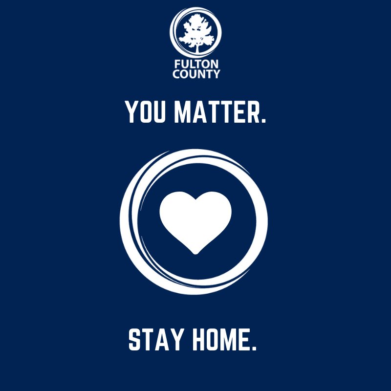 FultonInfo's tweet photo. A state of emergency remains in effect tonight across #FultonCounty and the City of Atlanta’s curfew will begin at 9 p.m. You and your safety matter. Please #StayHomeStaySafe https://t.co/dkXDO0qhEK