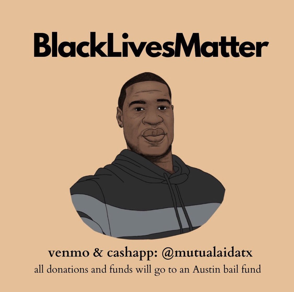 sarahephilips's tweet photo. we’re raising money for the Austin bail fund over at @mutualaidatx !! we’ve managed $1000 so far but we want to KEEP GOING!! venmo is @mutualaidatx and all $$$ is going to mike ramos brigade bail fund https://t.co/pKIa9pdOMp