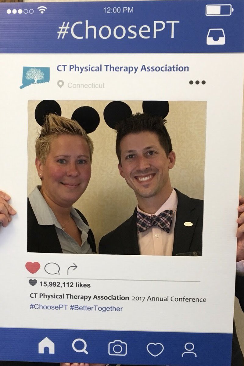Gans_DPT's tweet photo. Shout out to all the newly elected officers of the PTA Caucus! @CTPT is very proud that our very own Megan Thibodeau was elected alternate delegate! Congrats! #ptfam #apta #choosePT #aptact #ptacaucus https://t.co/Bnd8JE8YB0