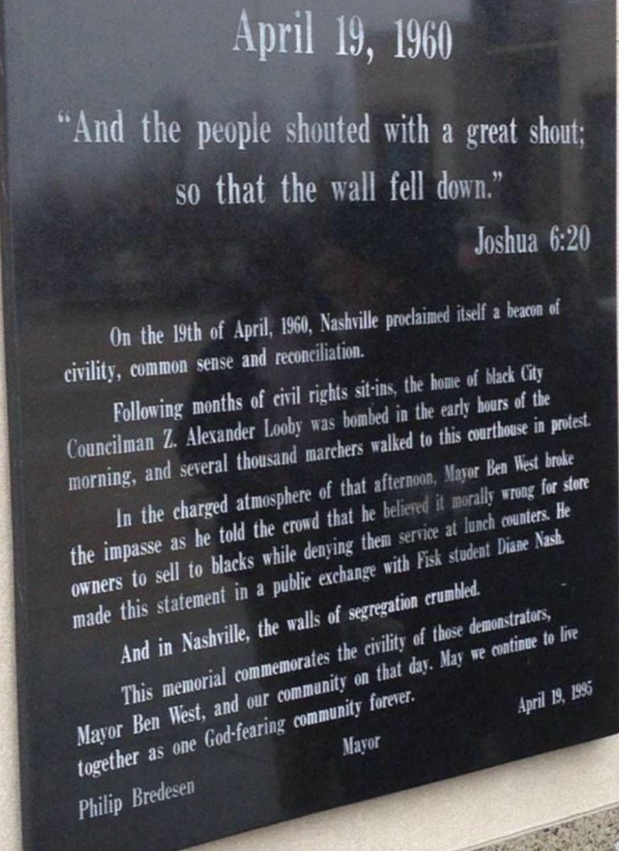 David Ewing on Twitter: "April 19, 1960 The day Z. Alexander Looby's House  was bombed was met by 4,000 non violent students who silently marched to  the courthouse to confront Mayor West.