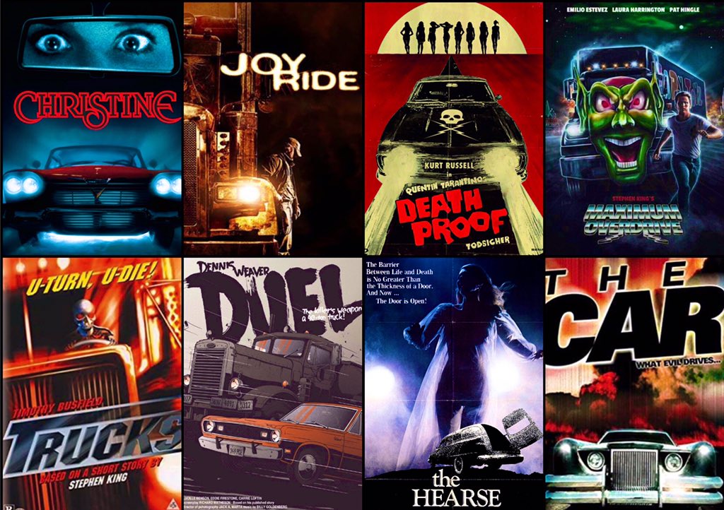 🚘💀Movies with killer vehicles! 💀🚘 
 🔥🚘💀Do you have a favorite!💀🚘🔥