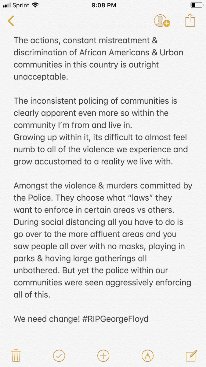 We need change! 🗣
#RIPGeorgeFloyd