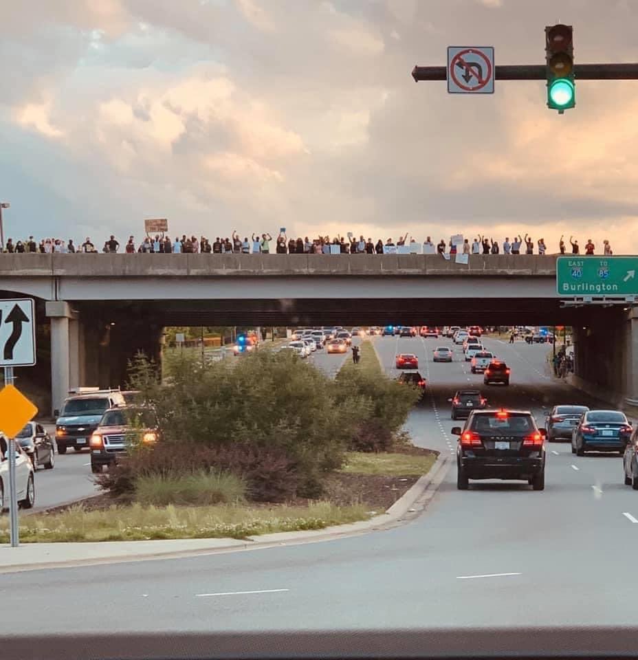 KAlexScott's tweet photo. Highway 40, Greensboro, NC (Gate City Blvd) ✊🏽 https://t.co/2c4XdRseXq