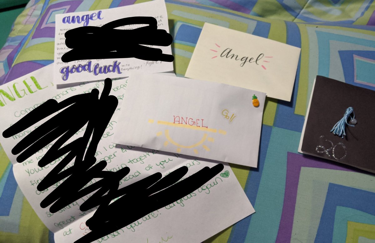 MathAndJustice's tweet image. Asked the girls to write letters to the seniors, and they did not disappoint #LCBSoccer #BeTheU #oneCCPS @bird_athletics