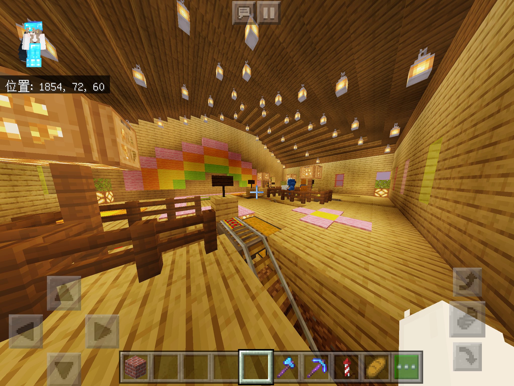 ゆづきｔｏしずく マイクラ日記 倉庫と各拠点を繋ぐ地下通路も完成したじぇ たいへんだったww 拠点から倉庫へアイテムを運んで チェスト付きトロッコの中が空っぽになったら 拠点へ戻ってくれるという優れもの マインクラフト マイクラ統合版