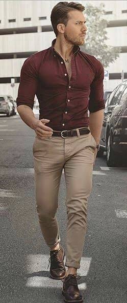SeeMyStyle2's tweet photo. 10 PERFECT CLOTHING COLOUR COMBINATIONS FOR 2020
6. Tan and Maroon
Tans and light neutral colours can be hard to style and leave you looking drab and rundown, but if you style them with a deep rich colour like maroon, you will have a match made in heaven.
#style #clothes #2020 https://t.co/dTjBf7L053