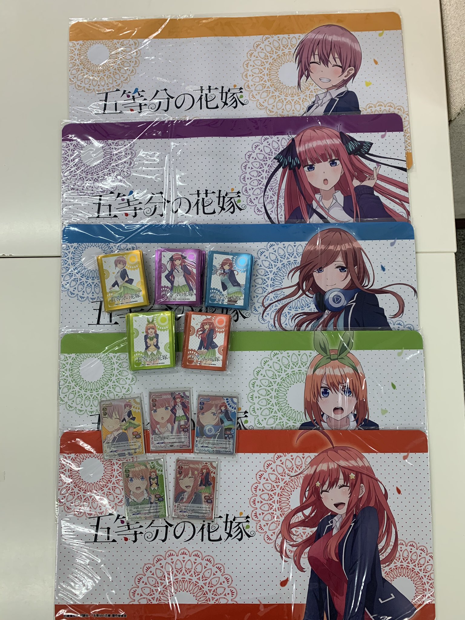 通常 1本タイプ 五等分の花嫁 プレシャスメモリーズ スリーブ5種