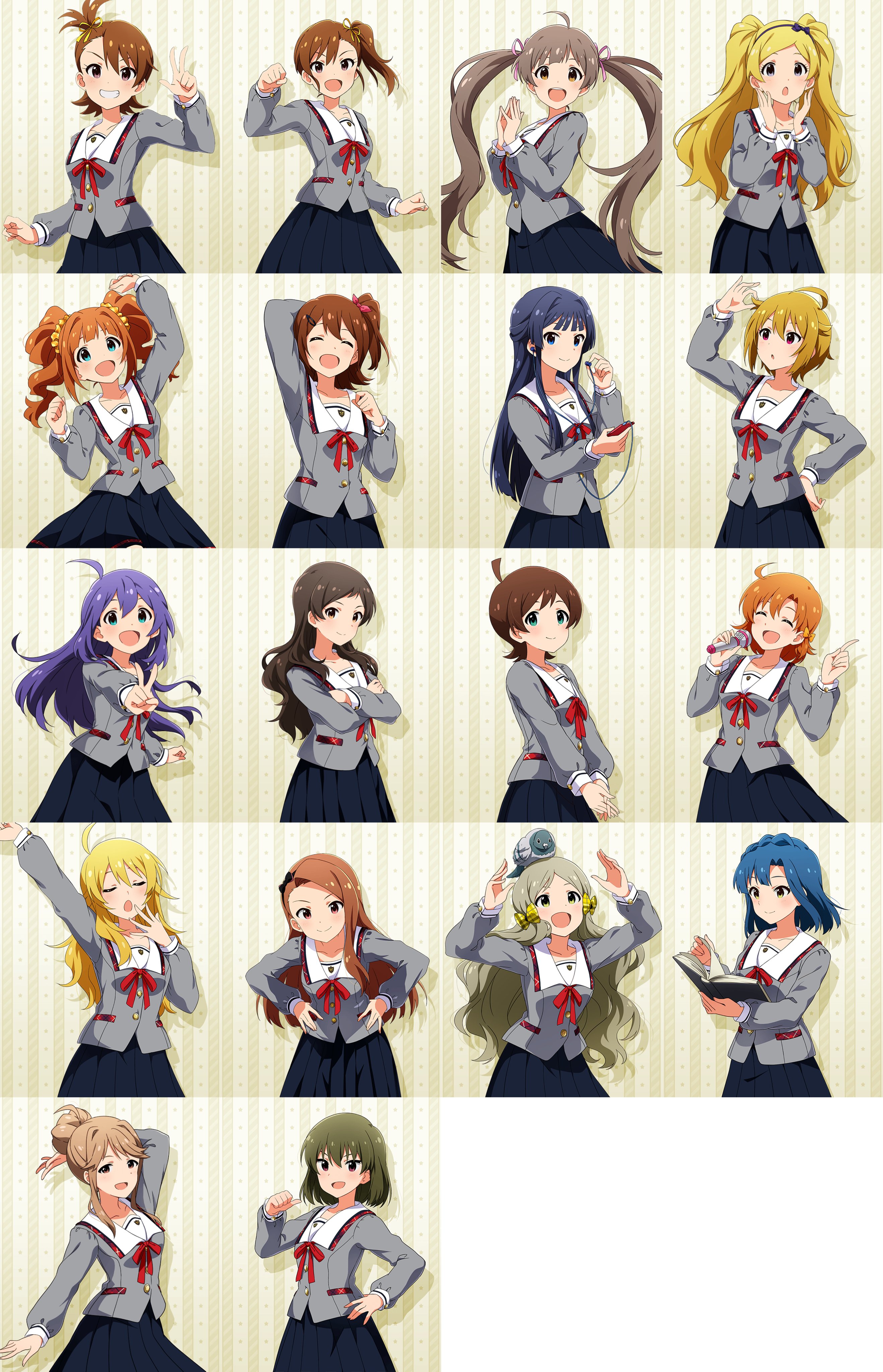 ミリマス ミリシタ Visual画像bot Imas Ml Visual Twitter