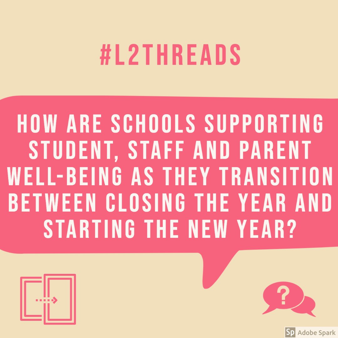 learning2's tweet photo. Are your final weeks at school in this #newnormal focussed on community #wellbeing?
Join us this Wednesday at 7pm CET to find out how you can make this remaining precious time together count. #L2threads #learning2 #edchateu #schoolreopening #education
https://t.co/rh0ex5ESOj https://t.co/F8BWaxobwB
