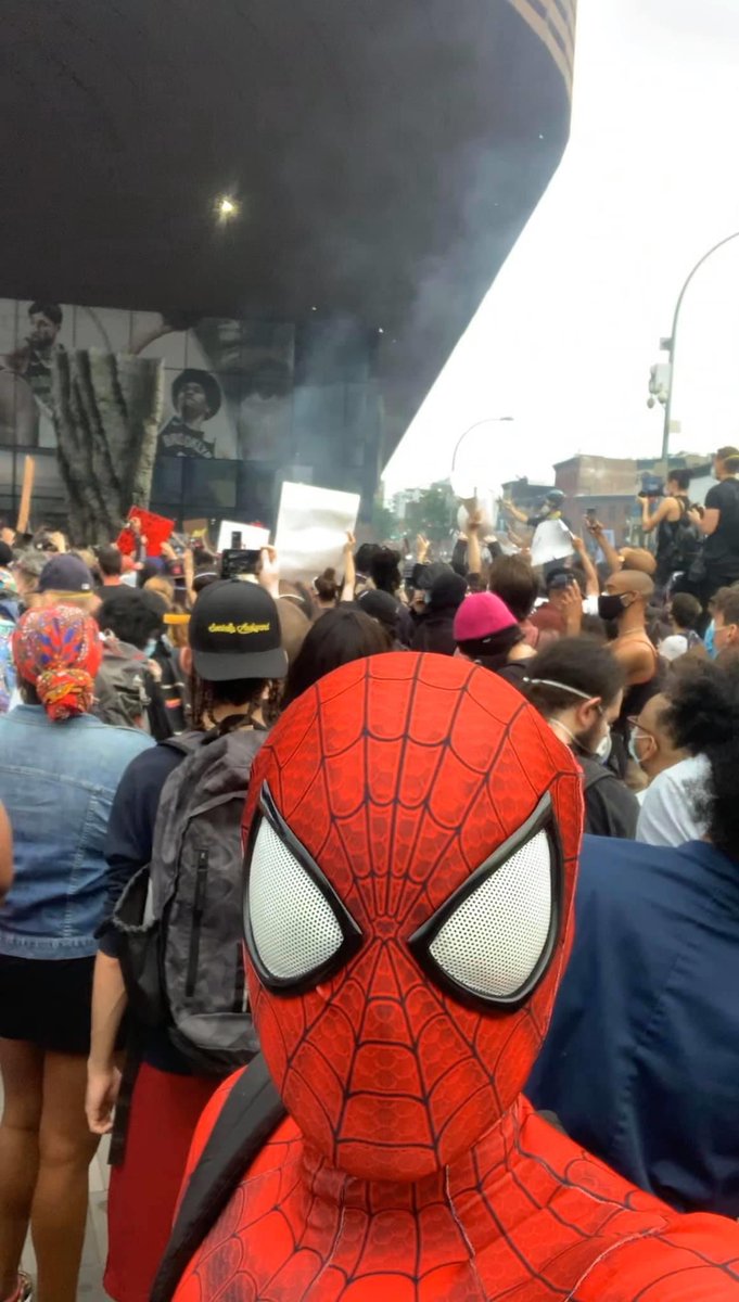 And here's spiderman