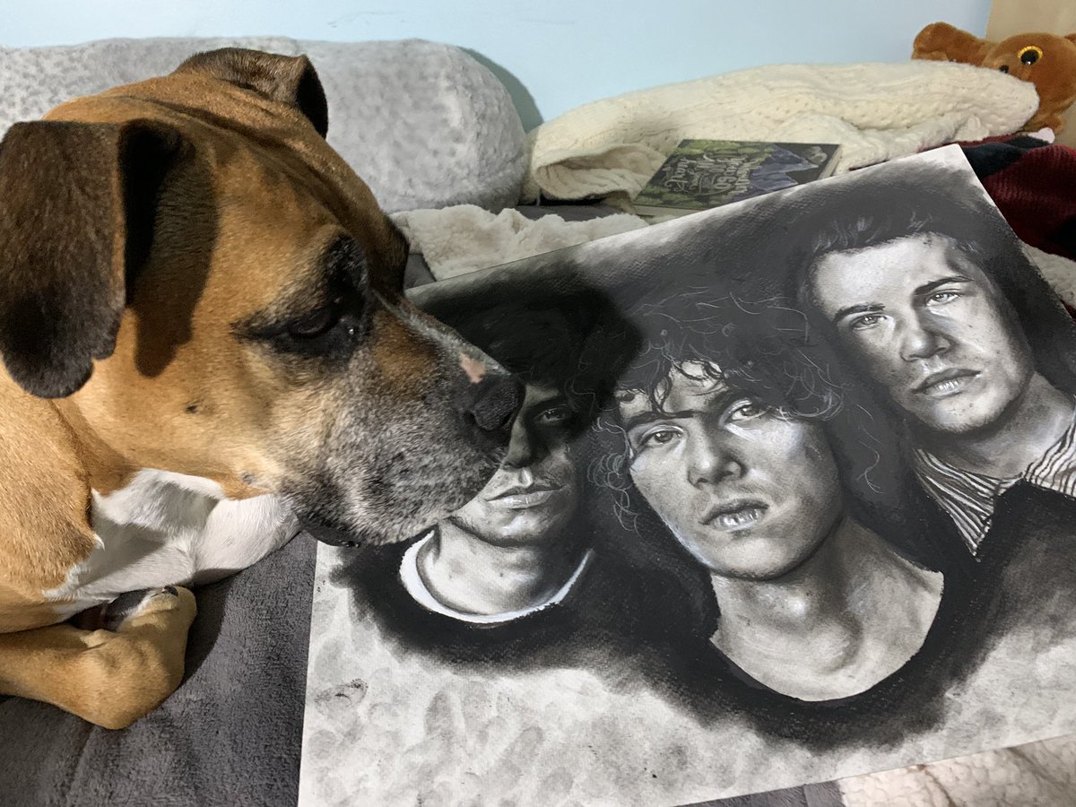 i did this drawing of @wallowsmusic 😌✌️ i really hope you guys like this one :) took me about 20 hours i know it’s not perfect but i tried a new technique so lmk what u think!! @dylanminnette @colepressston @BraedenLemaster pls tag them!!!!!!!!