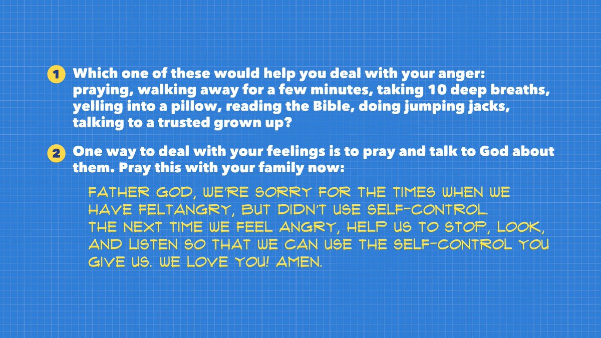 Today at #SBPkids Online Church we talked about feeling angry. We even gave some great strategies the whole family can practice! Grow as a family together in this by downloading this week's activity pack! sbp.churchsuite.com/events/iii2dray