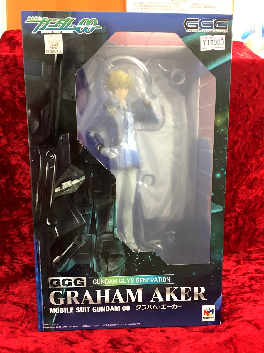 機動戦士ガンダム 00 グラハム・エーカー　特典パーツ付 フィギュア メガハウス 機動戦士ガンダム 00 グラハム・エーカー 特典パーツ付 フィギュア