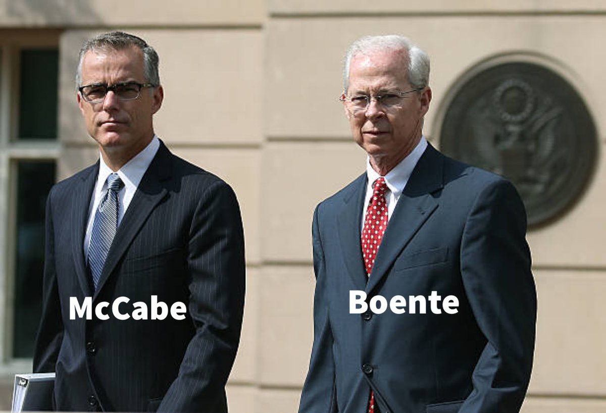 4. Andrew McCabe and Dana Boente were both in Group-1 and carried over into Group-2.