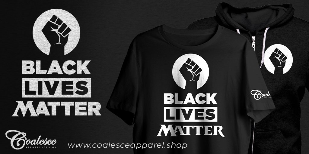 CoalesceAD's tweet photo. In loving memory of George Floyd. Rest in power. #BlackLivesMatters

All proceeds go to @Blklivesmatter, a national organization whose mission is to eradicate white supremacy and build local power to intervene in violence inflicted on Black communities.

https://t.co/HXmadZyXk1 https://t.co/QFzAwMeJm3