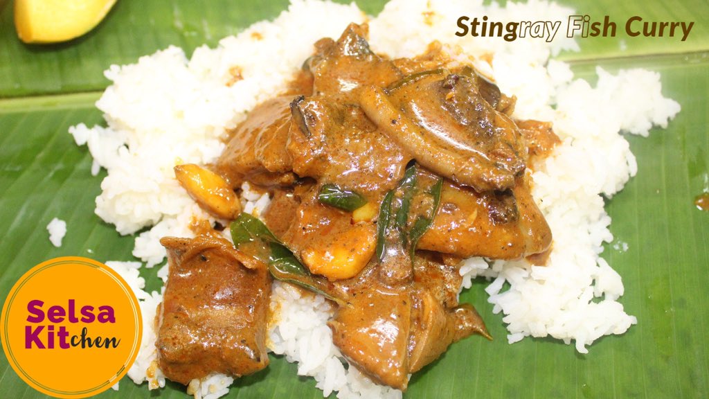 SelsaKitchen's tweet photo. Stingray Fish Curry | Easy &amp; Tasty Stingray Fish Curry |Thirukkai Meen K... https://t.co/ldI2baMFka via @YouTube
 #food #foodie #indianfood #indianfoodrecipe #foodlovers #foodblogger #foodforfoodies #foodphotography #lockdowncooking https://t.co/gdPsunexv1