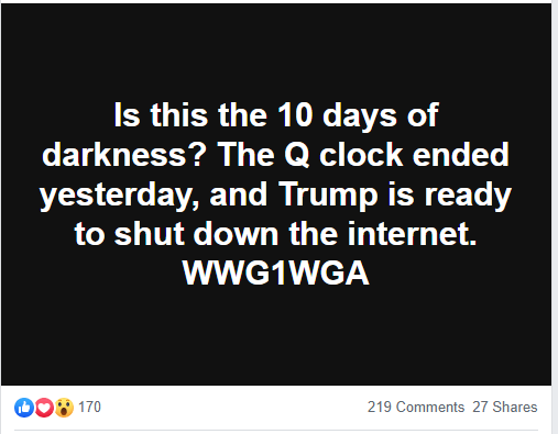 10/ The summation of the narrative from QAnon is George Floyd was a paid crisis actor and is in hidding like JFK Jr. Soros has funded antifa to start riots and a race war because the coronavirus was fake but not bringing the success the deep state hoped it would have.